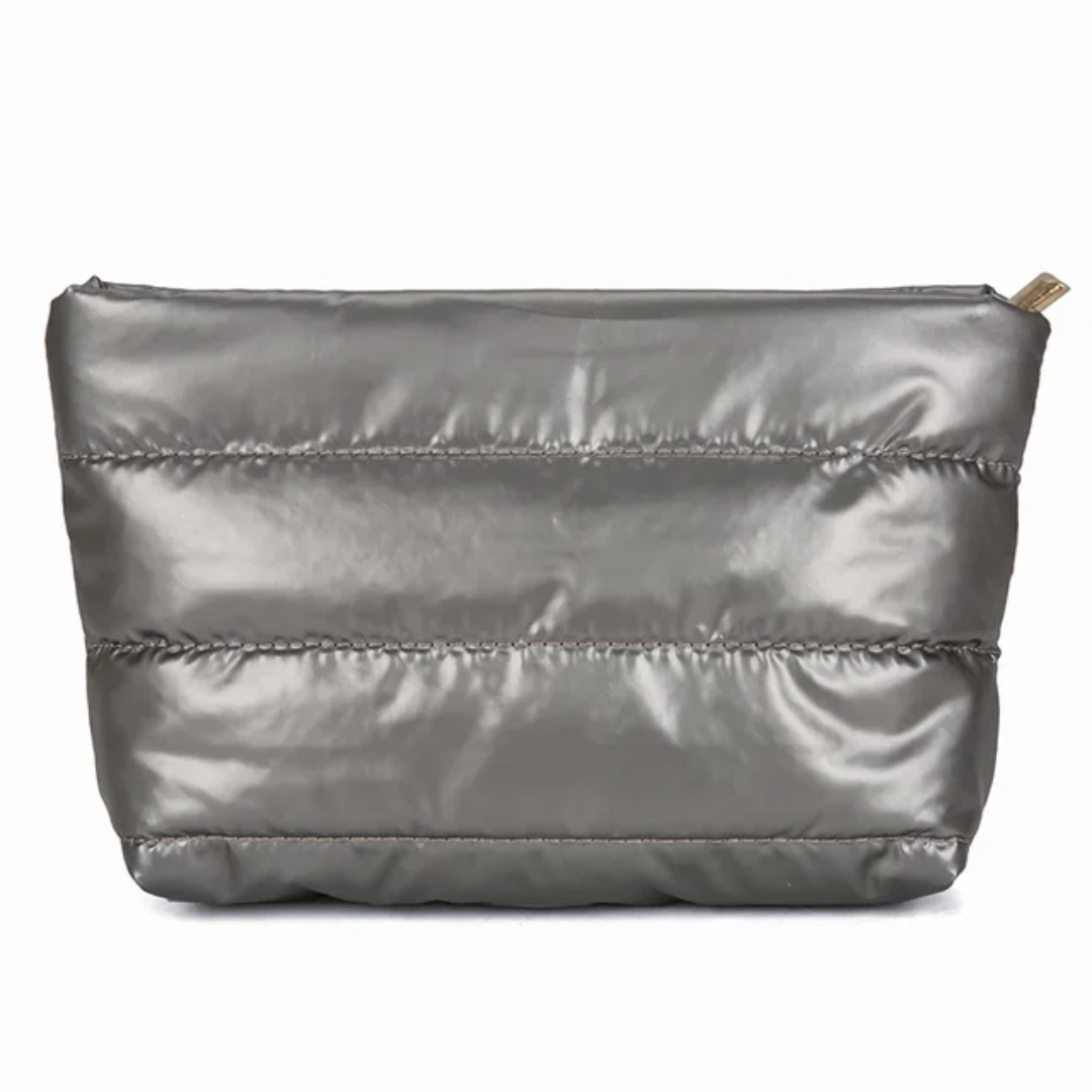 Borsa cosmesi di velluto a coste