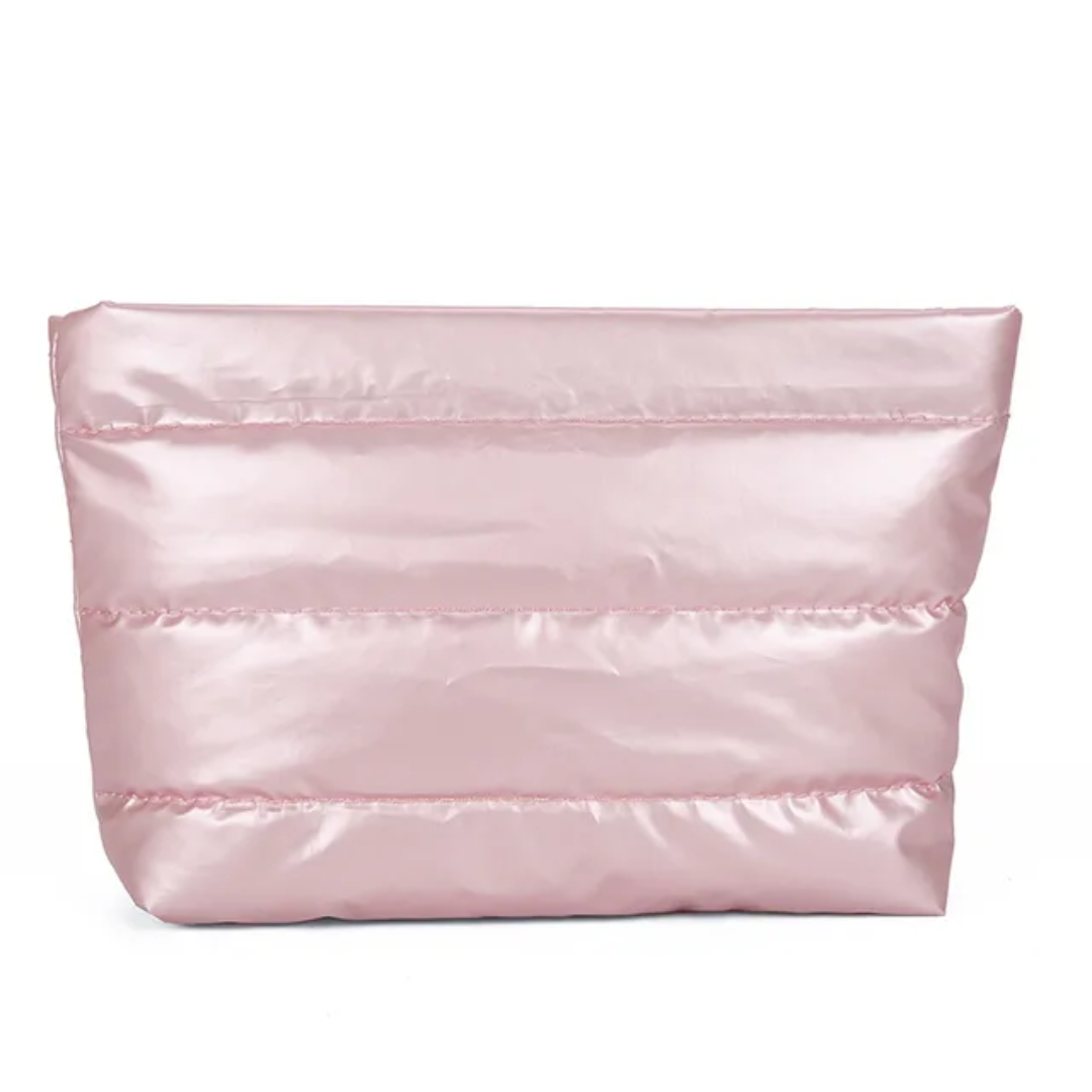 Borsa cosmesi di velluto a coste