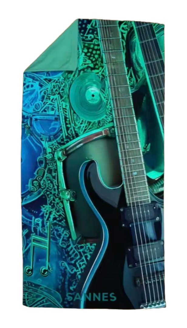 Strandtuch GITARRE