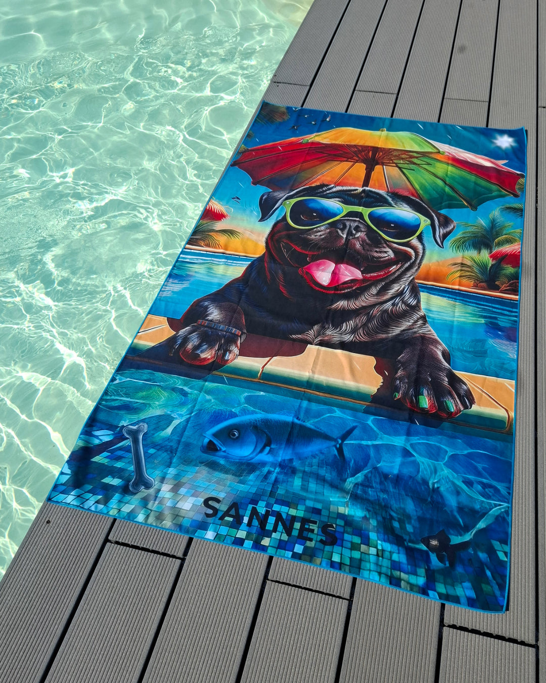 Strandtuch HUND