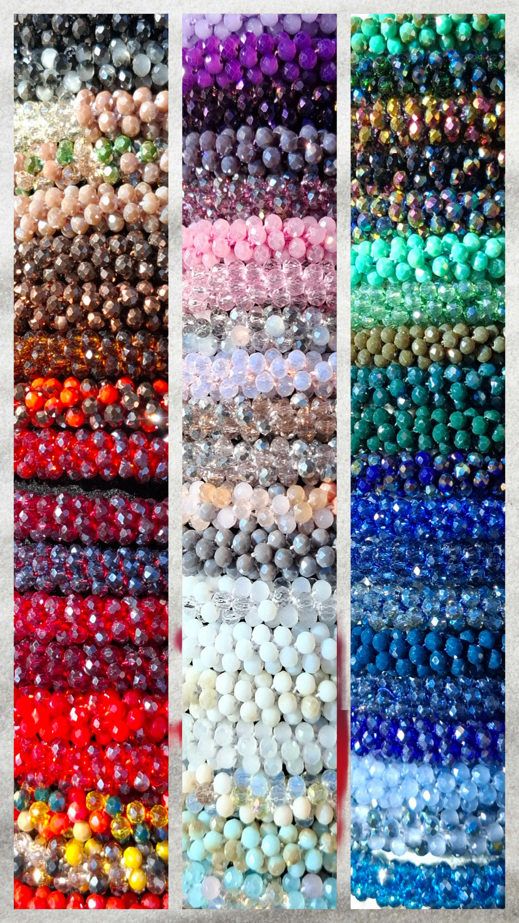 SANNES Calendario dell'Avento con 12 elastici per capelli / braccialetti