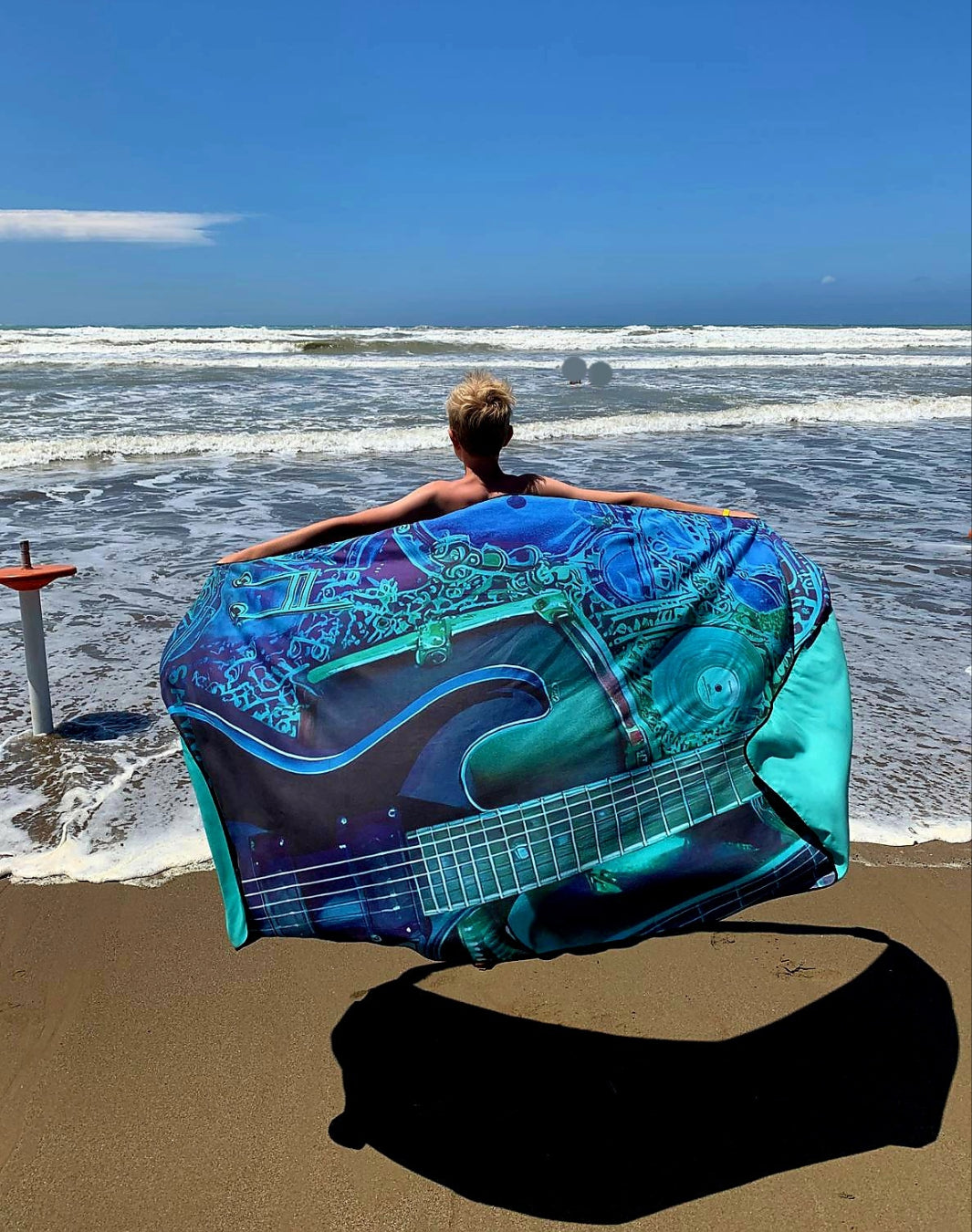 Strandtuch GITARRE